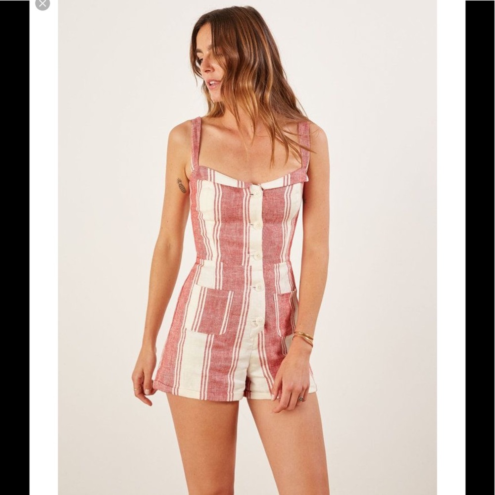 Reformation Coconut Jumpsuit-Sz 12